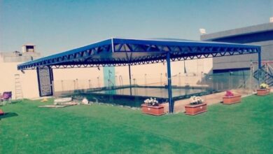 مظلات مسابح