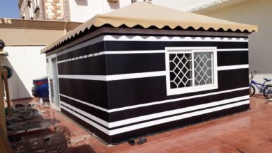 بيوت الشعر وخيام