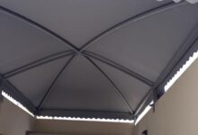 مظلات ممرات ومداخل فلل