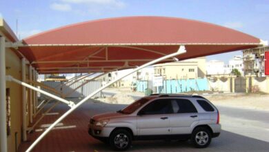 مظلات سيارات