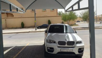 مظلات مواقف السيارات في جدة