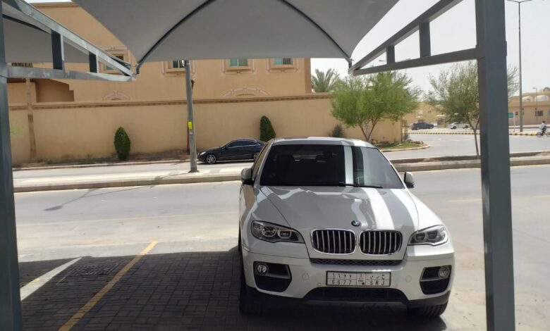 مظلات مواقف السيارات في جدة